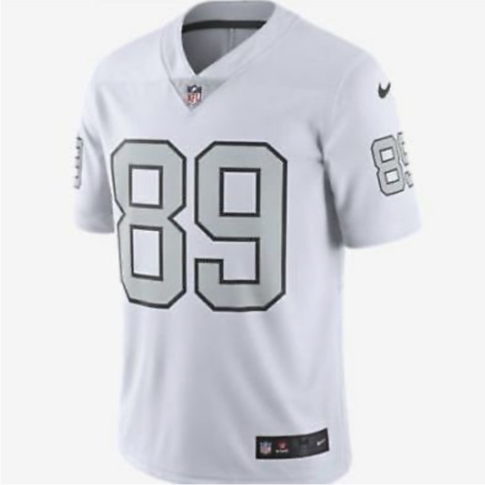 Nike amari cooper 89 Raiders White Stitched Jersey